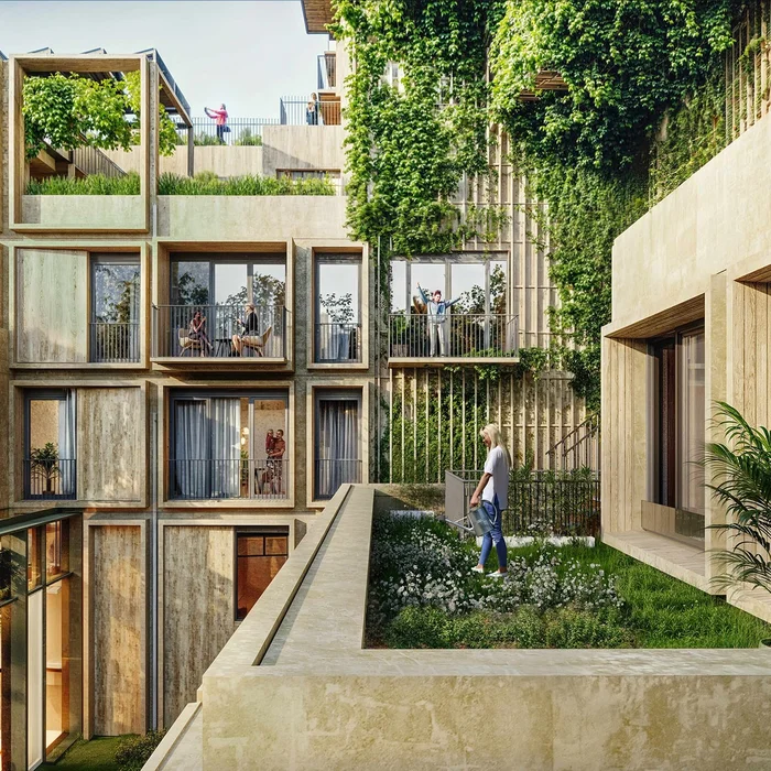 A green oasis in the city