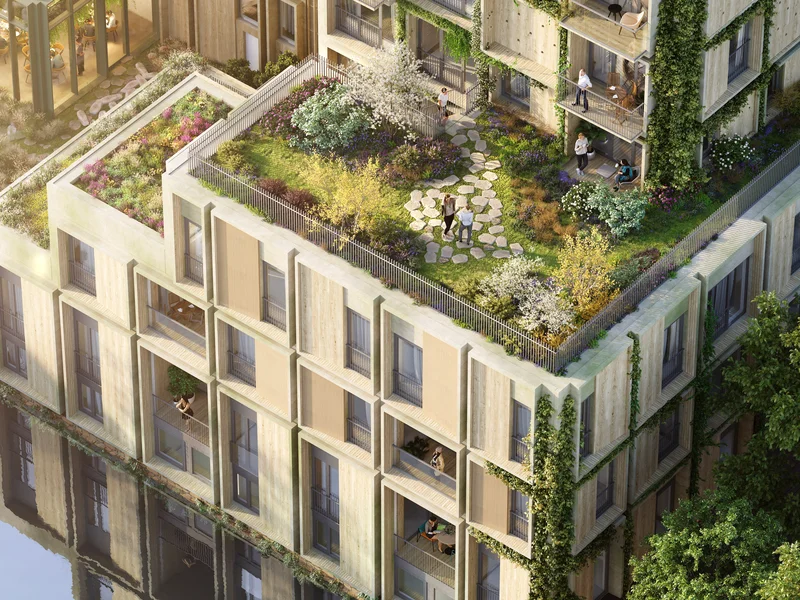 De tuinen van Zoë als groene oase in de stad